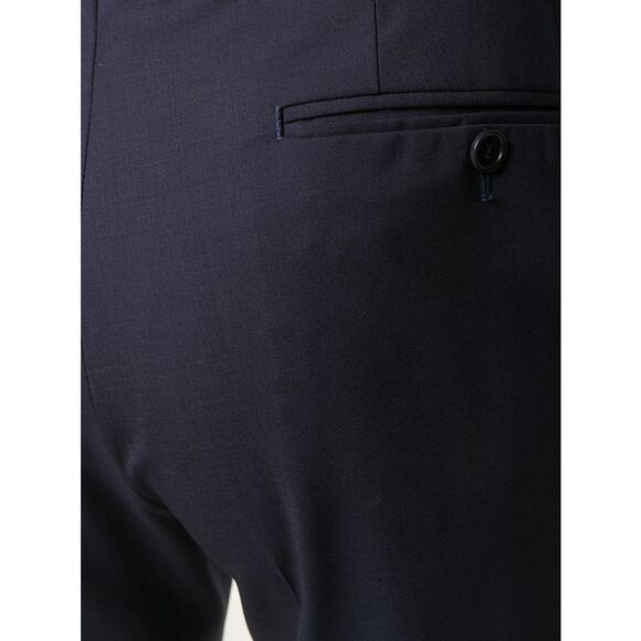 Canali Blue Trousers - Tailored Trousers Men